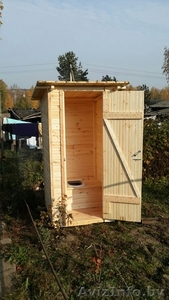 Туалет дачный, садовый деревянный - Изображение #3, Объявление #1449619