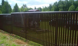 Забор под штакетник в минске и области - Изображение #1, Объявление #1463629