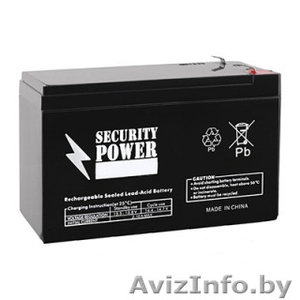 Аккумулятор 12V/9Ah Security Power SP 12-9 (F2), - Изображение #1, Объявление #1476970