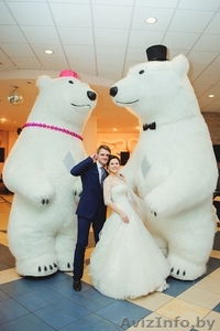 Большие Медведи Панда на свадьбу день рождения юбилей встречу гостей выпускной  - Изображение #1, Объявление #1473276