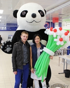 Большие Медведи панда на свадьбу день рождения встречу гостей выпускной  - Изображение #1, Объявление #1473277