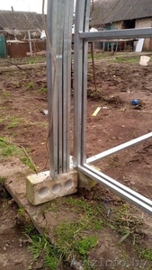 Теплицы из оцинкованной трубы 20х20 мм