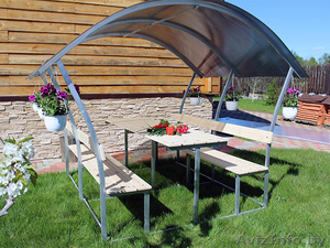 Беседка из поликарбоната в Витебске и Витебской области