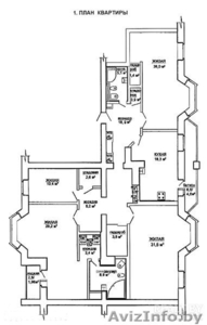 4х - комнатная квартира (175/97/18) в малоквартирном доме, дизайнерская отделка – классика - Изображение #6, Объявление #1493397