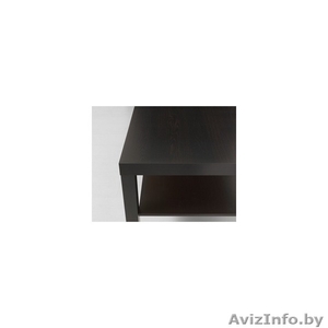 Журнальный стол IKEA ЛАКК чёрно-коричневый - Изображение #3, Объявление #1496216