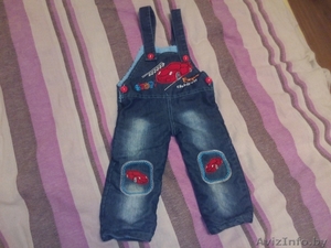 Породам джинсы для мальчика, б/у, на рост до 80 см - Изображение #2, Объявление #1500150
