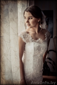 Свадебное кружевное платье со шлейфом - Изображение #4, Объявление #1504819