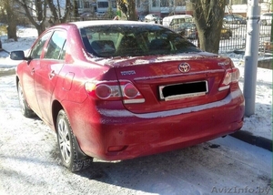 Toyota Corolla, седан, 2010 г. в., автомат, 1.6 л, цвет: красный - Изображение #4, Объявление #1515815