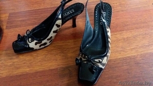 Летние кожаные туфли