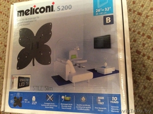 Кронштейн настенный для ТВ Meliconi Stile Slim S200 – новый  - Изображение #1, Объявление #1517525