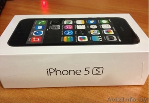 Apple iPhone 5S , 32 gb , запечатан, полный комплект: - Изображение #1, Объявление #1521773