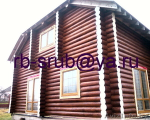 Деревянные дома, бани. Крыши. Шлифовка. Покраска.