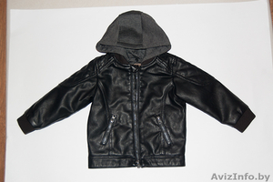Продам кожаную детскую куртку на маленького мальчика - Изображение #1, Объявление #1555312