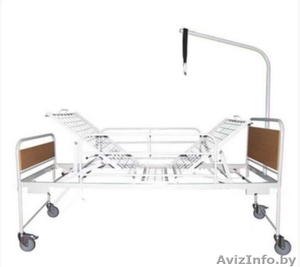 Кровать медицинская функциональная для лежачих больных 3-х секционная на колесах - Изображение #1, Объявление #1551384