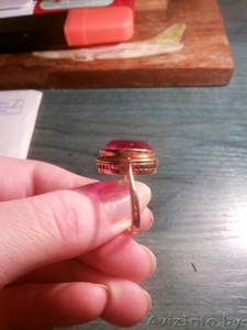 Золотое кольцо с рубином из СССР - Изображение #2, Объявление #1549940