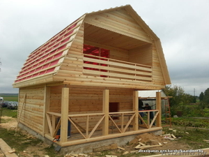 Дачный новый Дом из бруса с доставкой,установкой - Изображение #1, Объявление #1564338