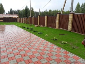 Укладка тротуарной плитки Любаньский район от 25м2 - Изображение #1, Объявление #1566689