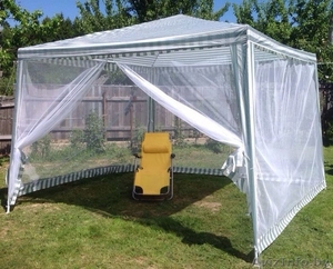 Садовый тент шатер с москитной сеткой 3х3х2,5 м (непромокаемый) - Изображение #1, Объявление #1565998