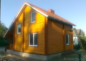 Дачный недорогой Дом- Баня из бруса установка в Воложине - Изображение #3, Объявление #1572937