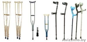 Прокат костылей, колясок, ходунков, тренажеров для реабилитации. - Изображение #1, Объявление #1583524