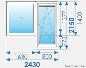 Bruegmann Окна- Двери Пвх неликвид дешево  - Изображение #1, Объявление #1590548