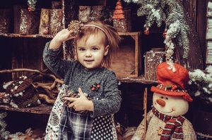 Детская и семейная новогодняя фотосессия в студии  Минск - Изображение #10, Объявление #1344924