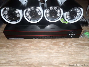 Комплект видеонаблюдения на 4 уличных камеры XPX K3904 AHD 2 Mpx новый  - Изображение #1, Объявление #1593728