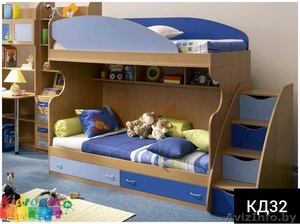 Детская и подростковая двухъярусная кровать под заказ в Минске - Изображение #2, Объявление #1383040