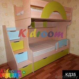 Детская и подростковая двухъярусная кровать под заказ в Минске - Изображение #1, Объявление #1383040
