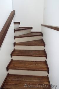 Облицовка лестниц из бетона массивом дуба.Гарантия качества. - Изображение #4, Объявление #1597405