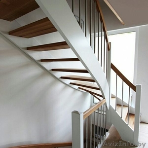 Деревянная лестница в дом. Цена Вас приятно удивит.Звоните - Изображение #4, Объявление #1604450