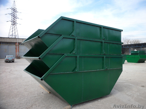 бункер-накопитель 8-12 м3 для крупногабаритного и строительного мусора - Изображение #2, Объявление #1576325