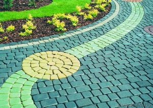 Зеленый Бор Укладка тротуарной плитки, обьем от 50 метров2 - Изображение #1, Объявление #1623021