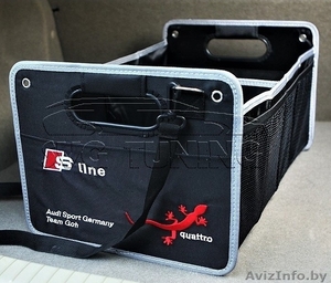 Сумка органайзер S-Line в багажник авто Audi - Изображение #5, Объявление #1626049