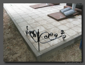 Укладка плитки на кладбище, бессерных блоков, благоустройство - Изображение #2, Объявление #1630642