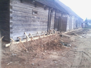 Поднять дом минск, подъем деревянного дома, фундамент под дом - Изображение #2, Объявление #1630708