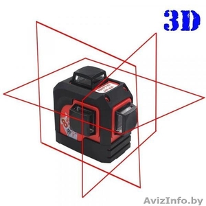 Лазерный  нивелир, уровень Fukuda 3D-Laser 3-360  красные лучи - Изображение #1, Объявление #1636560