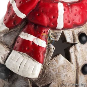 Керамическая фигурка Снеговичок в шарфе 7,5-6,5-12 см - Изображение #5, Объявление #1642522