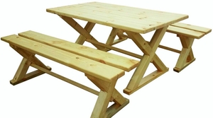 Наборы мебели из хвойных пород древесины,  не дорогие.