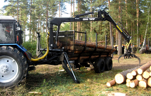 Услуги трактора лесовоза - Изображение #1, Объявление #1653189