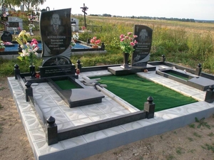 Благоустройство, укладка плитки на могилу  Любань - Изображение #3, Объявление #1656500