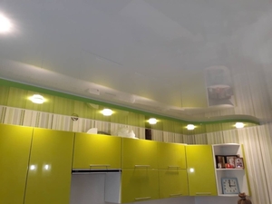 Натяжные двухуровневые потолки с подсветкой - Изображение #1, Объявление #1655363