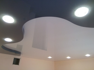 Натяжные двухуровневые потолки с подсветкой - Изображение #6, Объявление #1655363