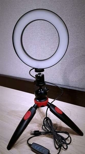 Кольцевая LED лампа 16 см   НАСТОЛЬНЫЙ ТРИПОД - Изображение #1, Объявление #1668336