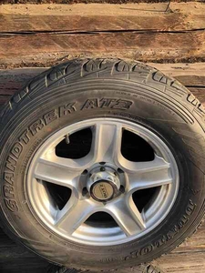 Диски от Прадо 120 Тойота с летней резиной Dunlop 265/65 r17 - Изображение #1, Объявление #1679578
