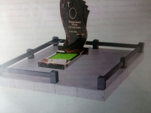 Благоустройство могил:Плитка Гресс-Керамогранит-Бессерн блок - Изображение #5, Объявление #1727176