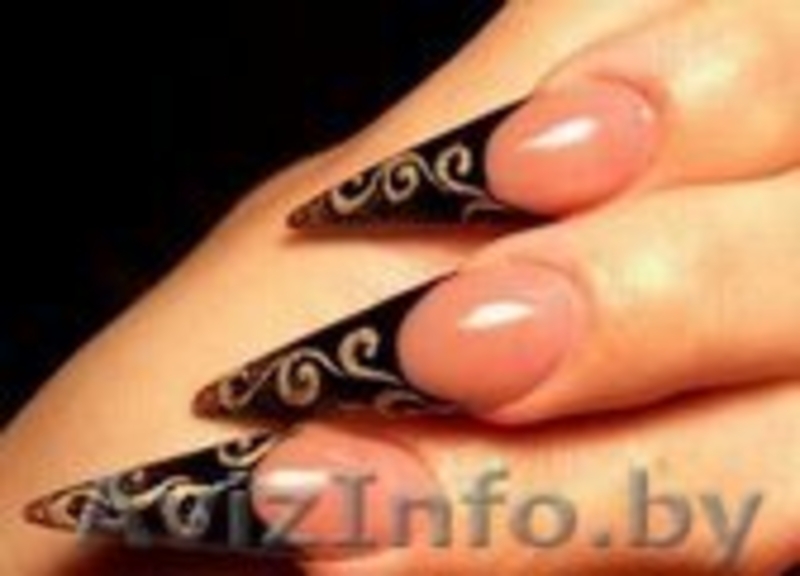 Наращивание ногтей по гелевой технологии. Опытный мастер работает аккуратно, кре - Изображение #2, Объявление #26942