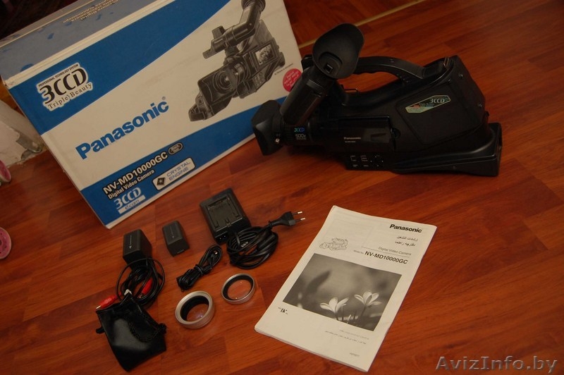 Panasonic nv-md10000 + широкоугольный объектив + макро + аккумулятор - Изображение #1, Объявление #50311