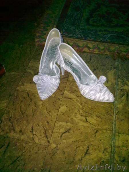 Туфли свадебные, новые 37 размер - Изображение #1, Объявление #48185