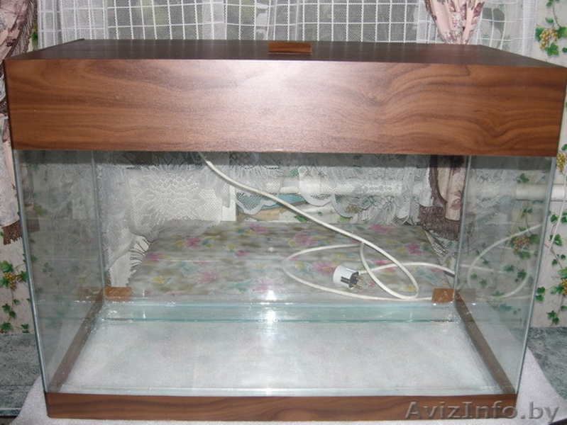 Аквармум новый на 30 и 50 литров с крышкой-подсветкой   - Изображение #1, Объявление #68720